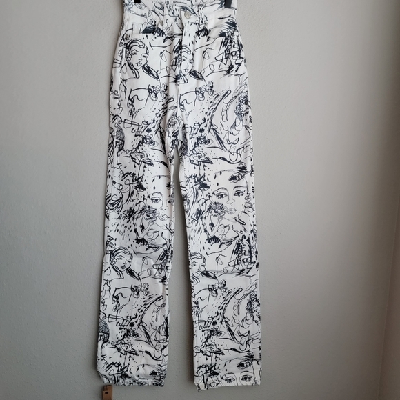 Reformation Wilder High Rise Wide Leg Jeans in Vogue size 23 NWT - Picture 8 of 15